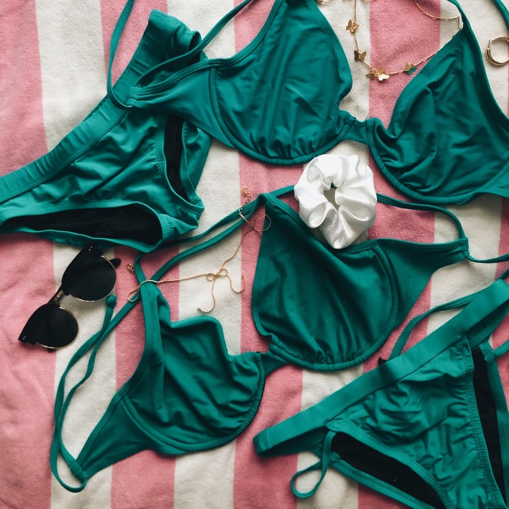 Turquoise Bikinis